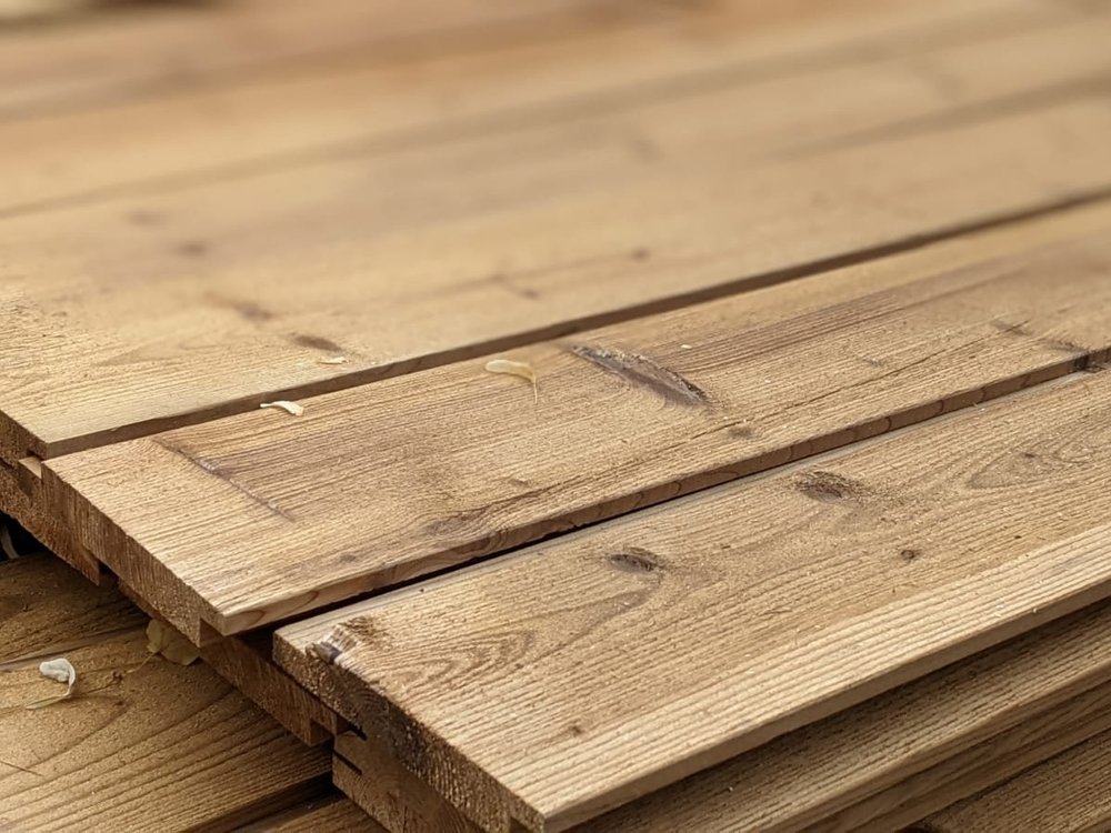 Thermowood Vuren Half Rabat , 3300mm, 22x110