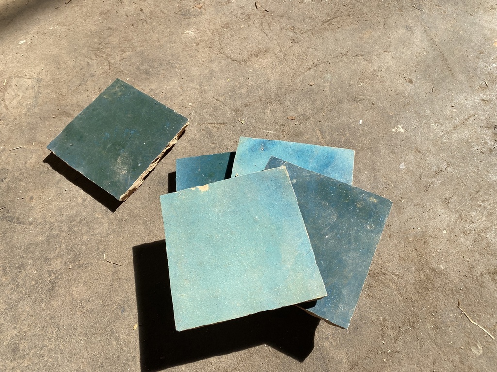 Zelliges Blue Jeans no.9, 10x10