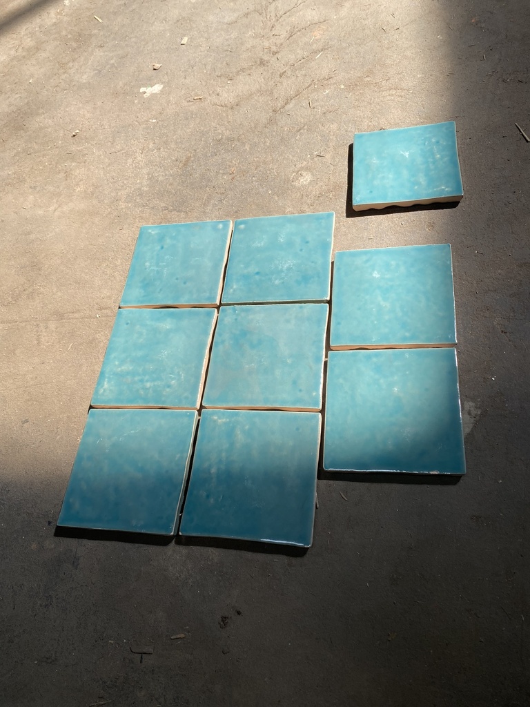 Nanda Tiles Manara Clay Tamir Turquesa 10x10