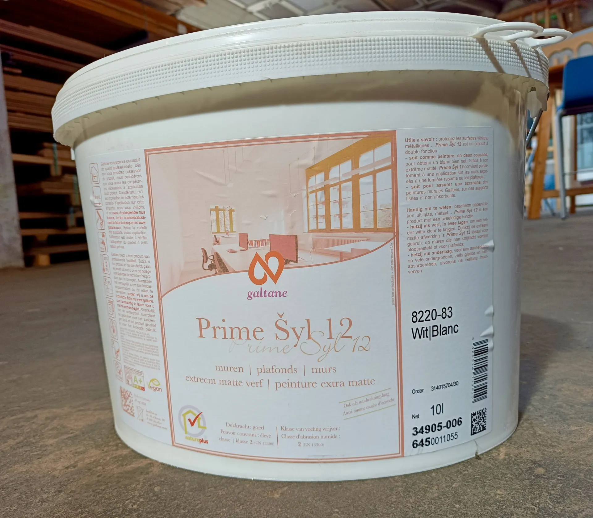 Leem Primer (wit) 10L