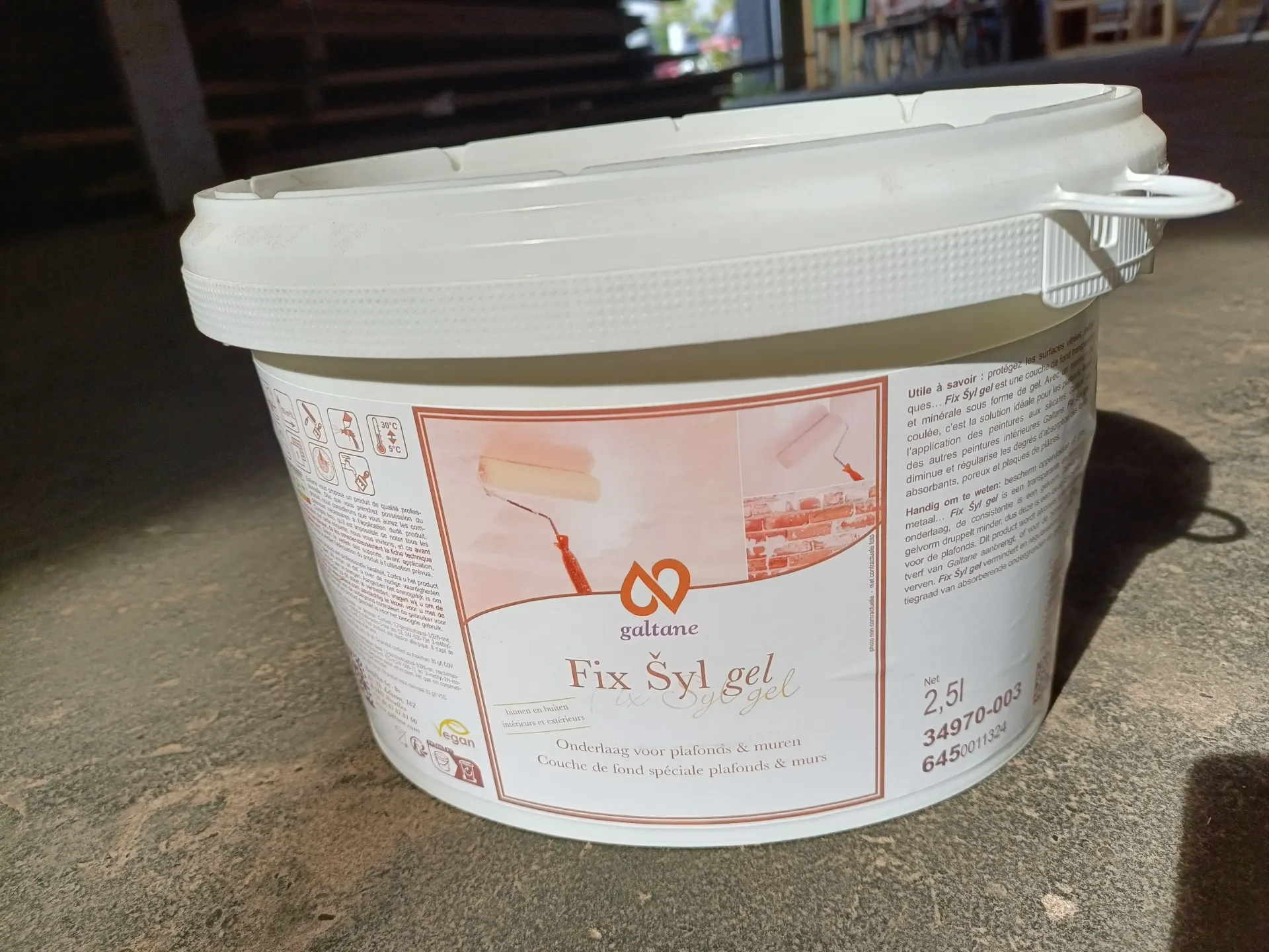 Leem Primer (wit) 5L