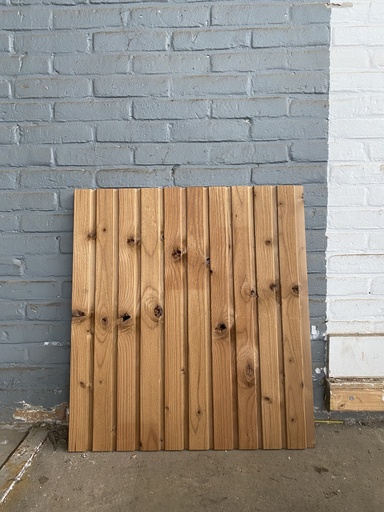 Thermowood Vuren Dubbel Rhombus - behandeld, 3000mm, 18x140