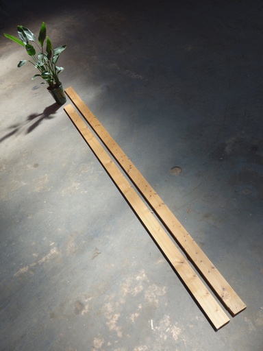 Thermowood vuren open gevelbekleding, 4800mm, 20x90